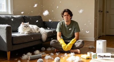 I Have One Cat. My Apartment Looked Like a Fur Factory
