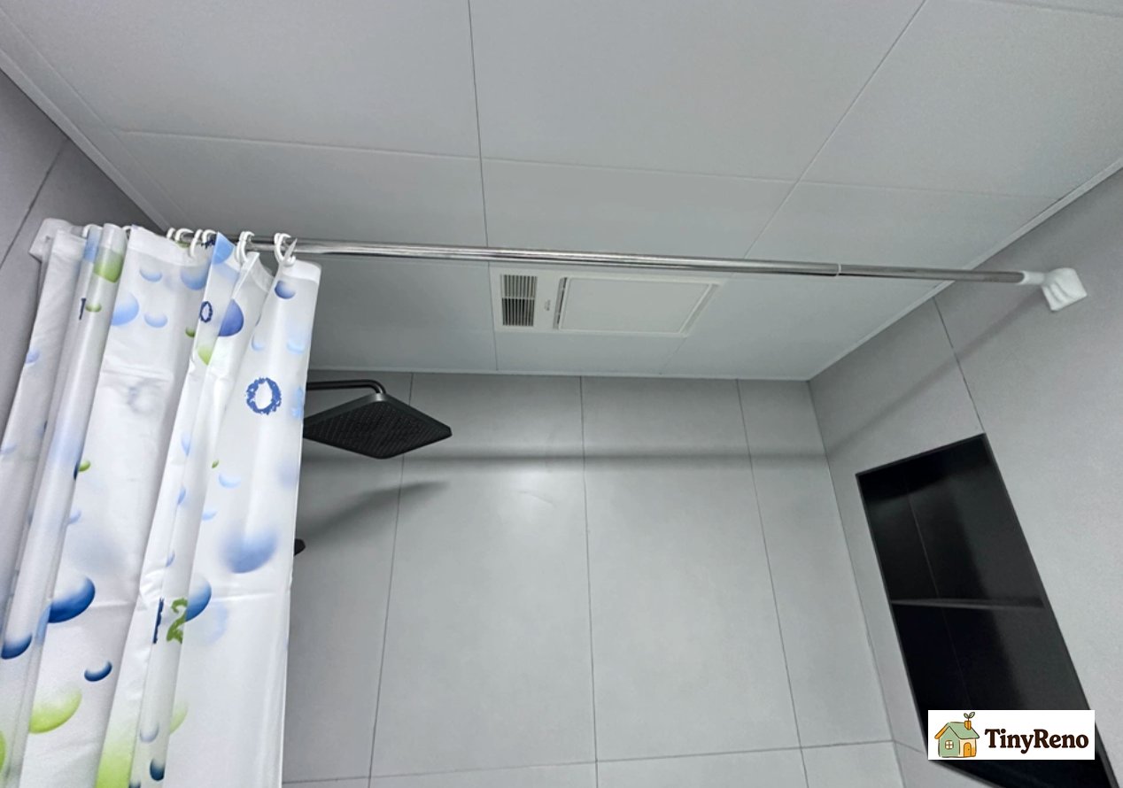 Installing this in the bathroom is very convenient and practical.