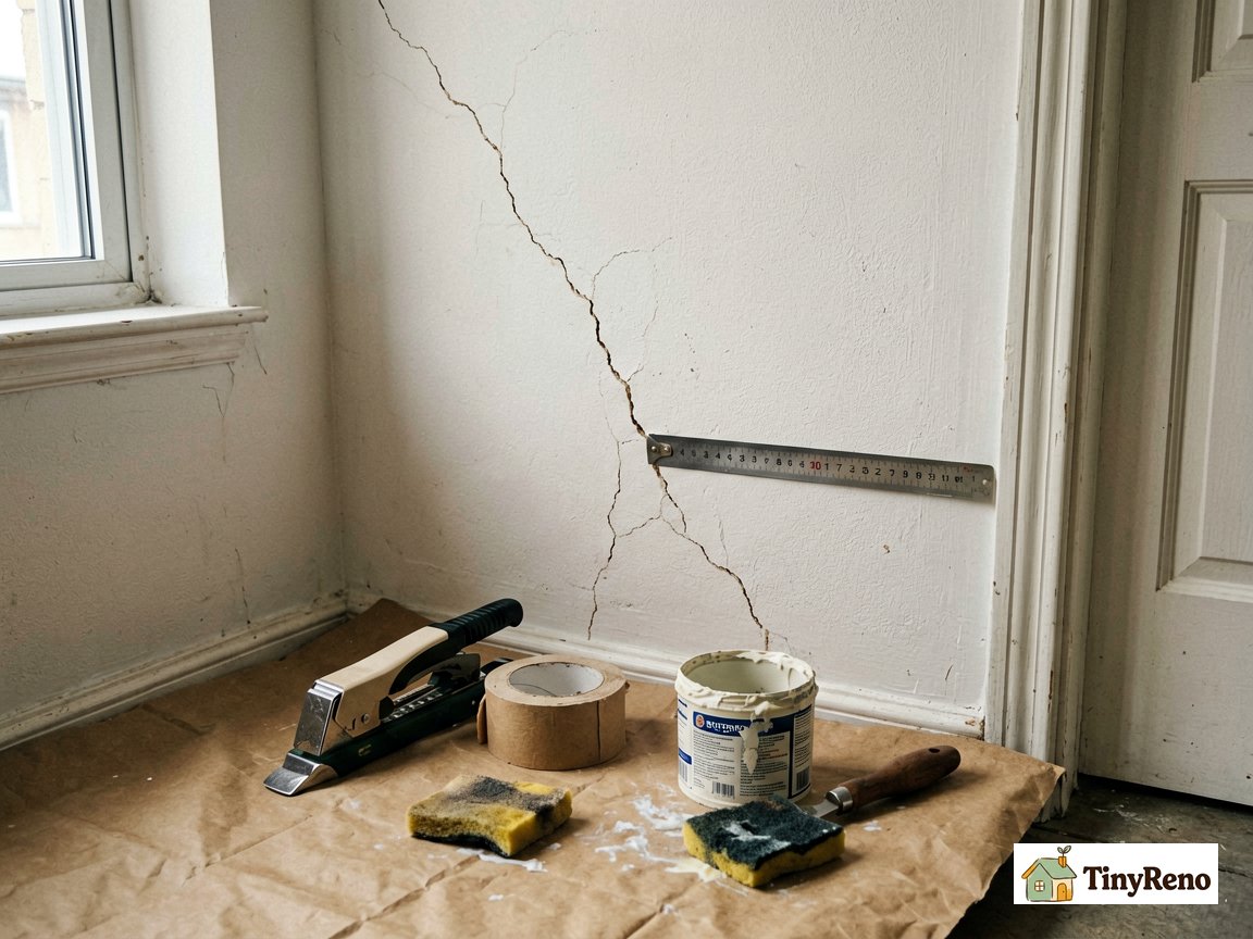 Settlement Cracks in Drywall: How I Learned to Stop Worrying and Patch Them