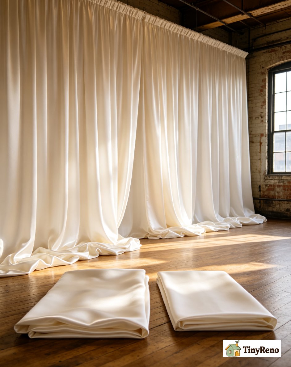 Satin Drapes: 6 Differences From Satin Curtains and When Each One Works