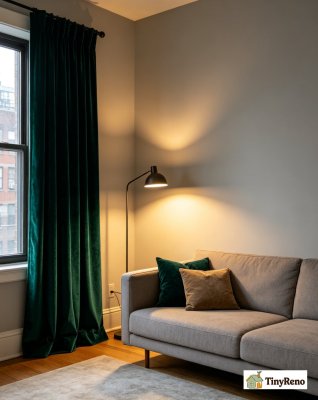 Dark Velvet Curtain: Why I Hung One in Every Room