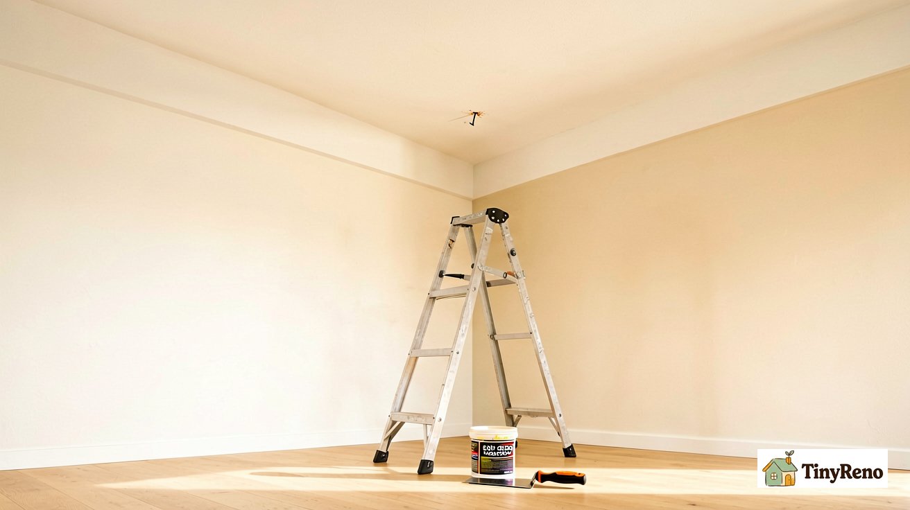 Nail Pops in Ceiling: A Renter's 20-Minute Fix That Stays Fixed