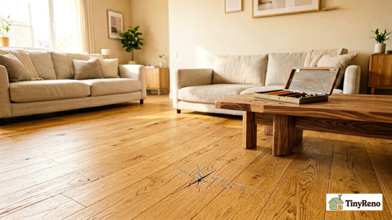 Hardwood Floor Repair Kit: The $12 Pencil Pack That Beat the $80 Wax Kit