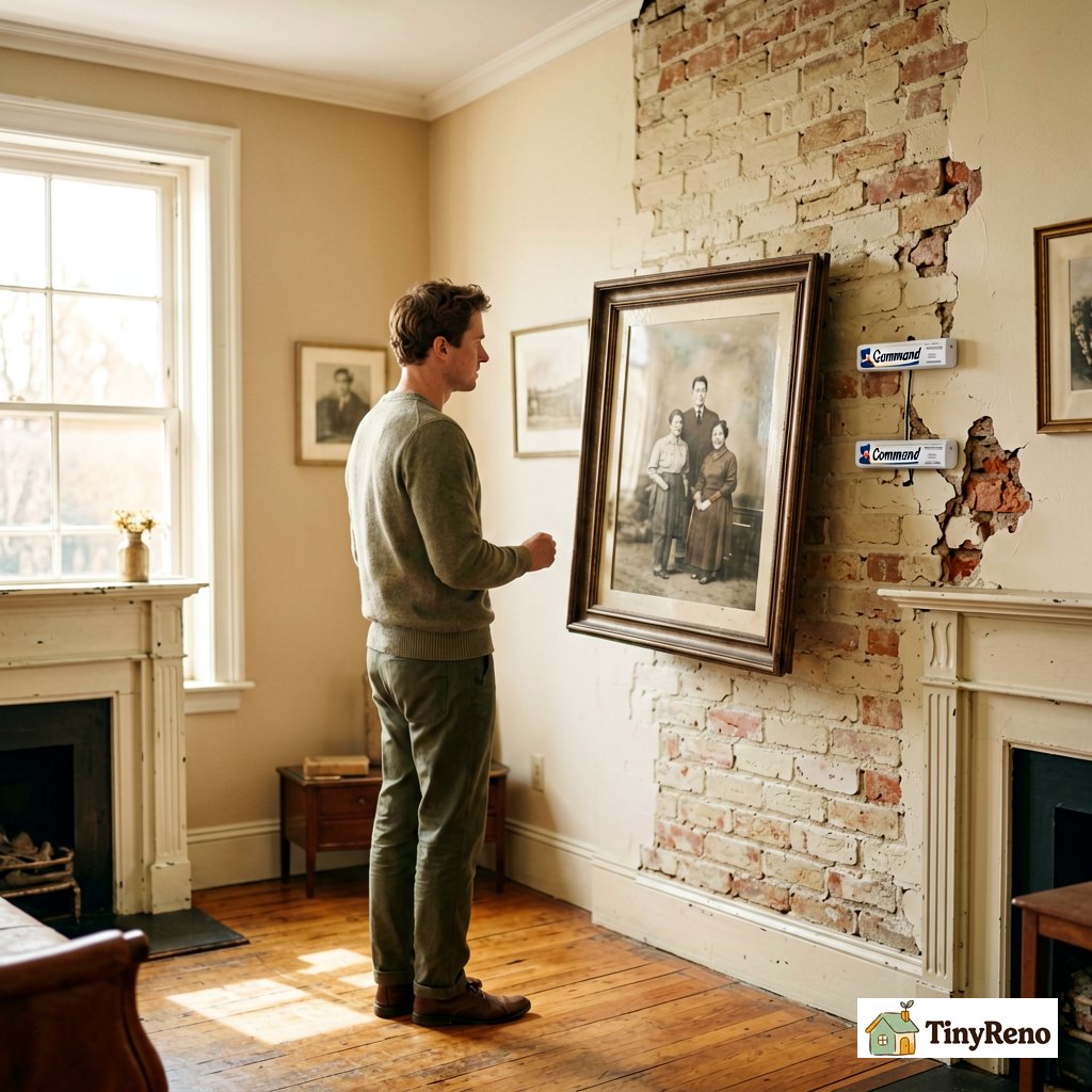 How Do You Hang a Picture on a Brick Wall: 4 Methods, 1 to Avoid
