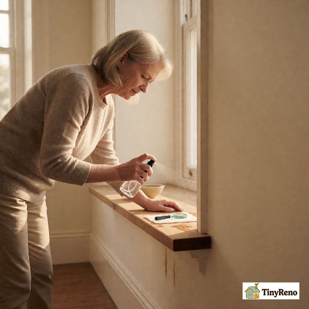 Brown Stains on Window Sill: 4 Causes and the 1 Test That Tells You Which One