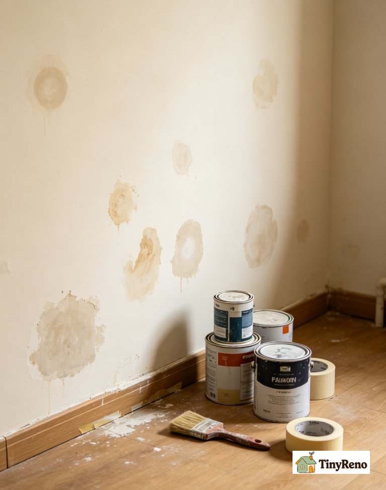 Discolored Walls: What I Learned From 4 Apartments and 6 Different Stains