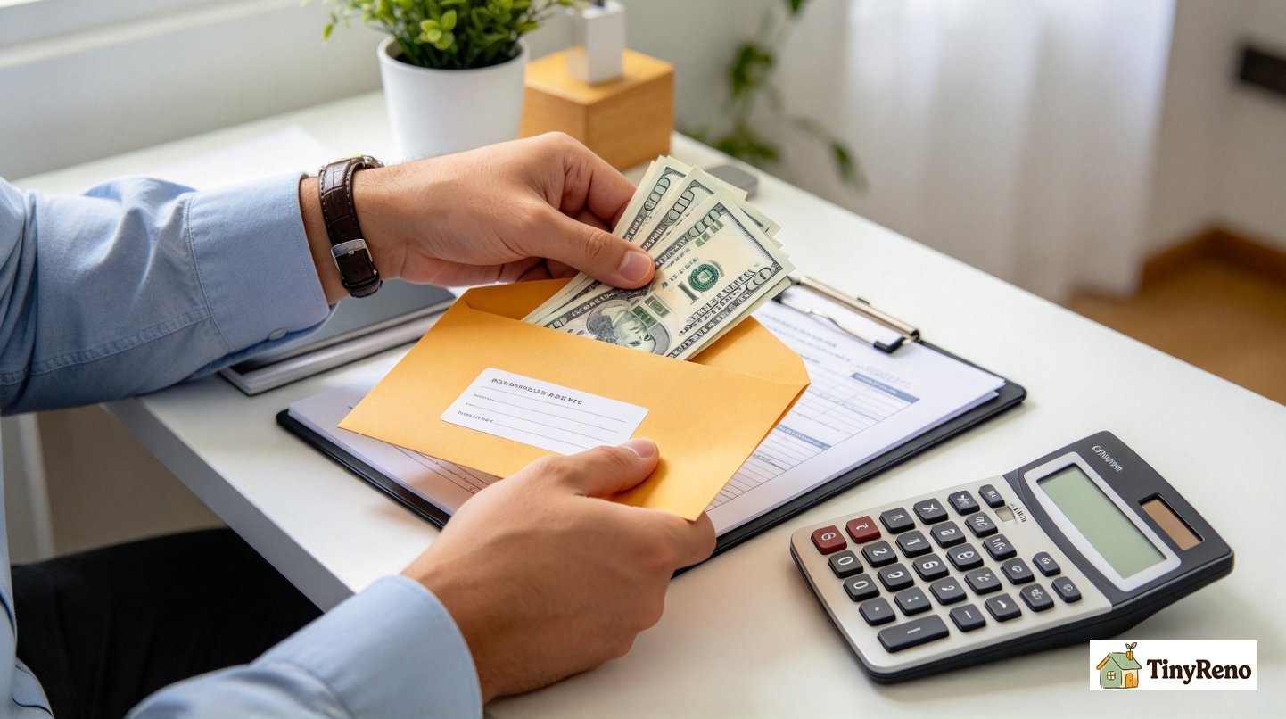 Tenant placing rent money into separate dedicated escrow savings account, following state rules for rent escrow for habitability issues.