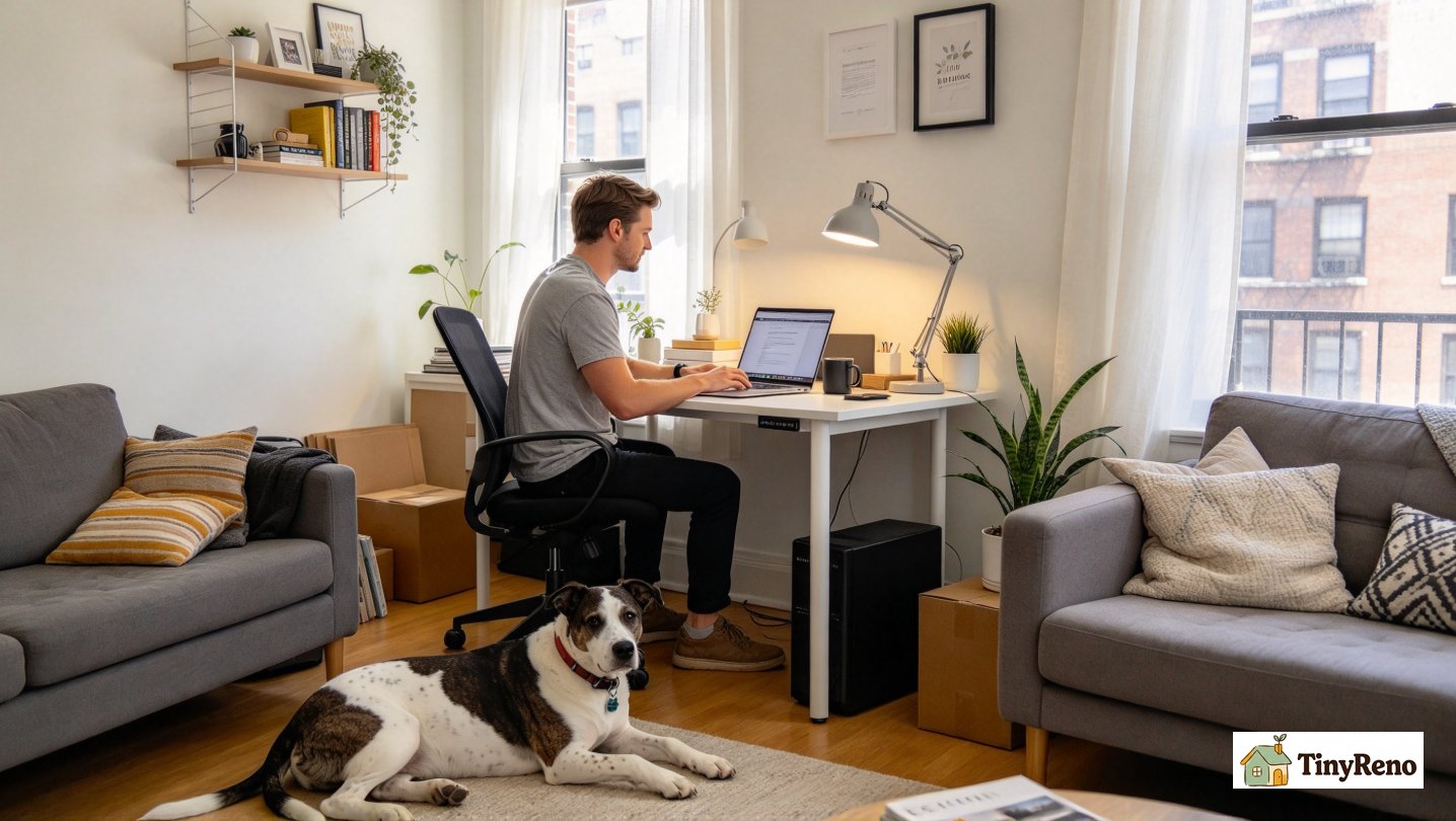 How to Organize Office Furniture in a Rental Without Losing Your Deposit
