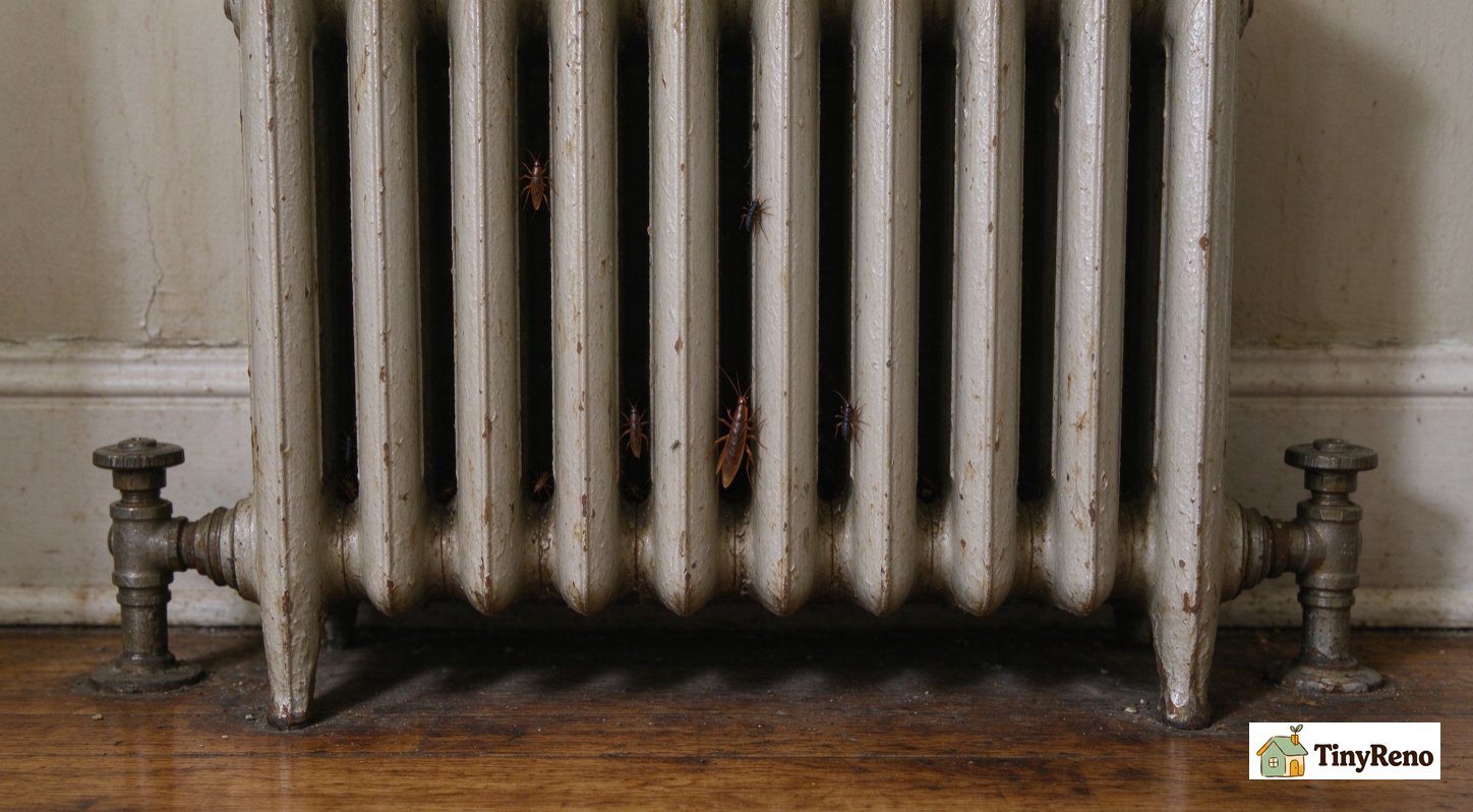 Compare cockroach predation on bed bugs in 3 old apartment buildings