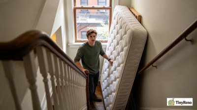 How to Move a Mattress by Yourself Without Breaking It or Your Back