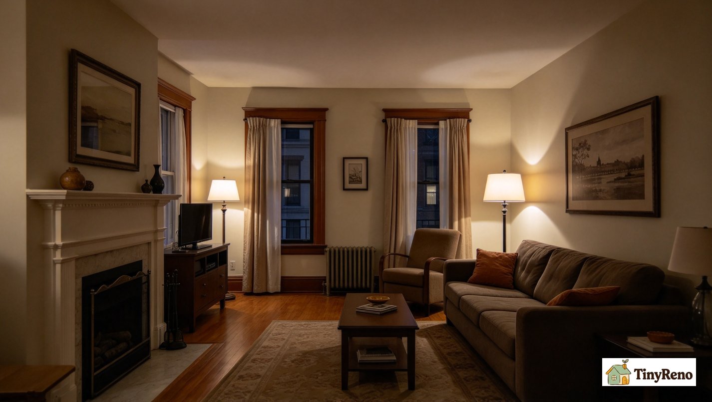 Peaceful quiet rental apartment after neighbor harassment noise stopped following attorney letter