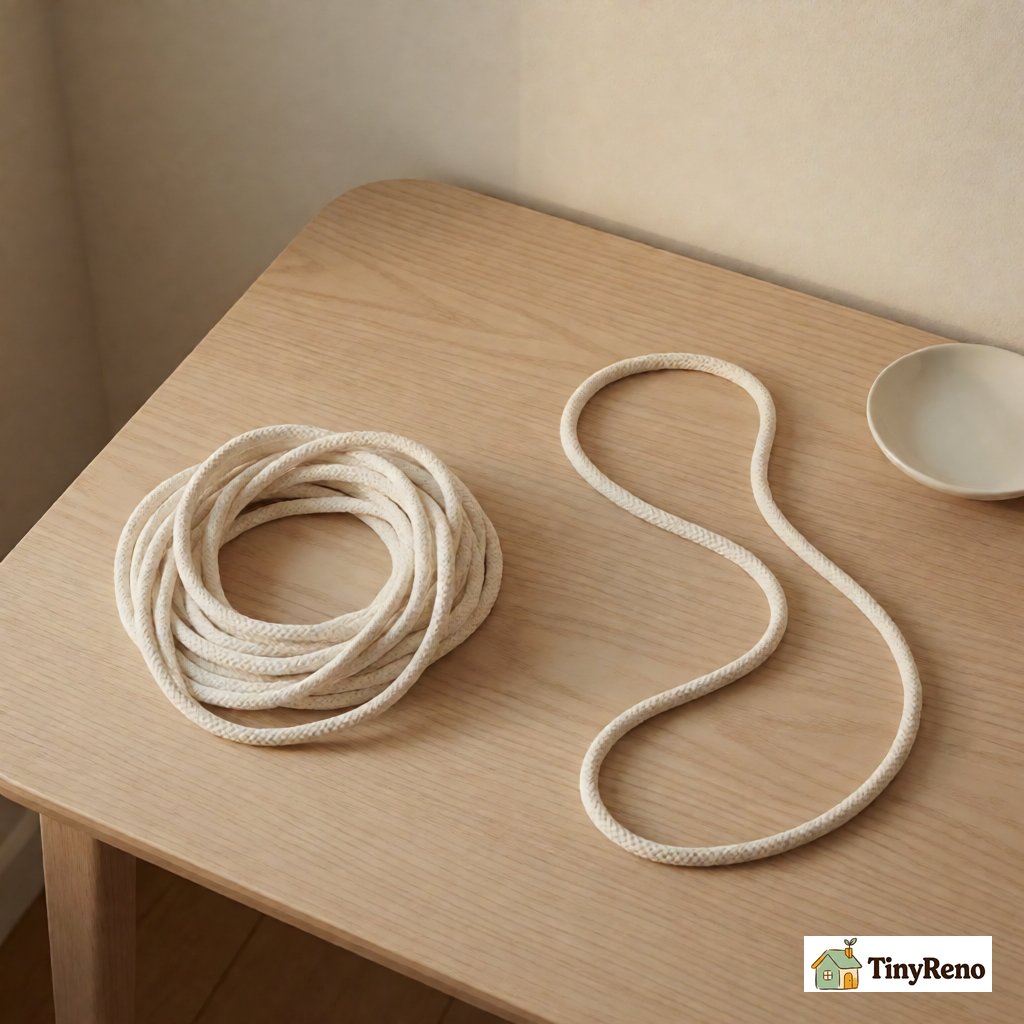 Identify the two measurements that make a blind cord dangerous before you decide whether it needs securing