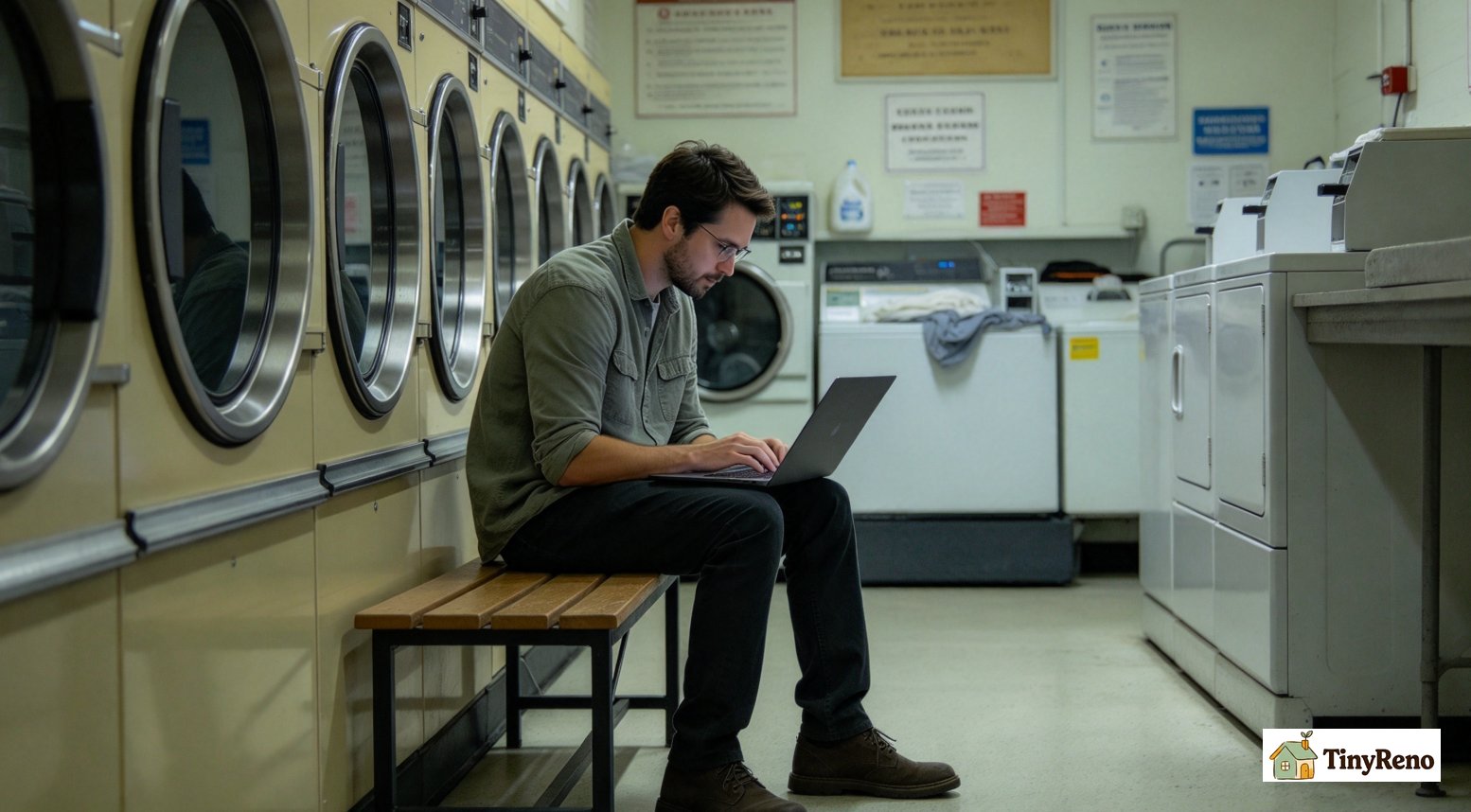 Renter researching whether their laundry card balance is held by property management or an external third-party payment vendor