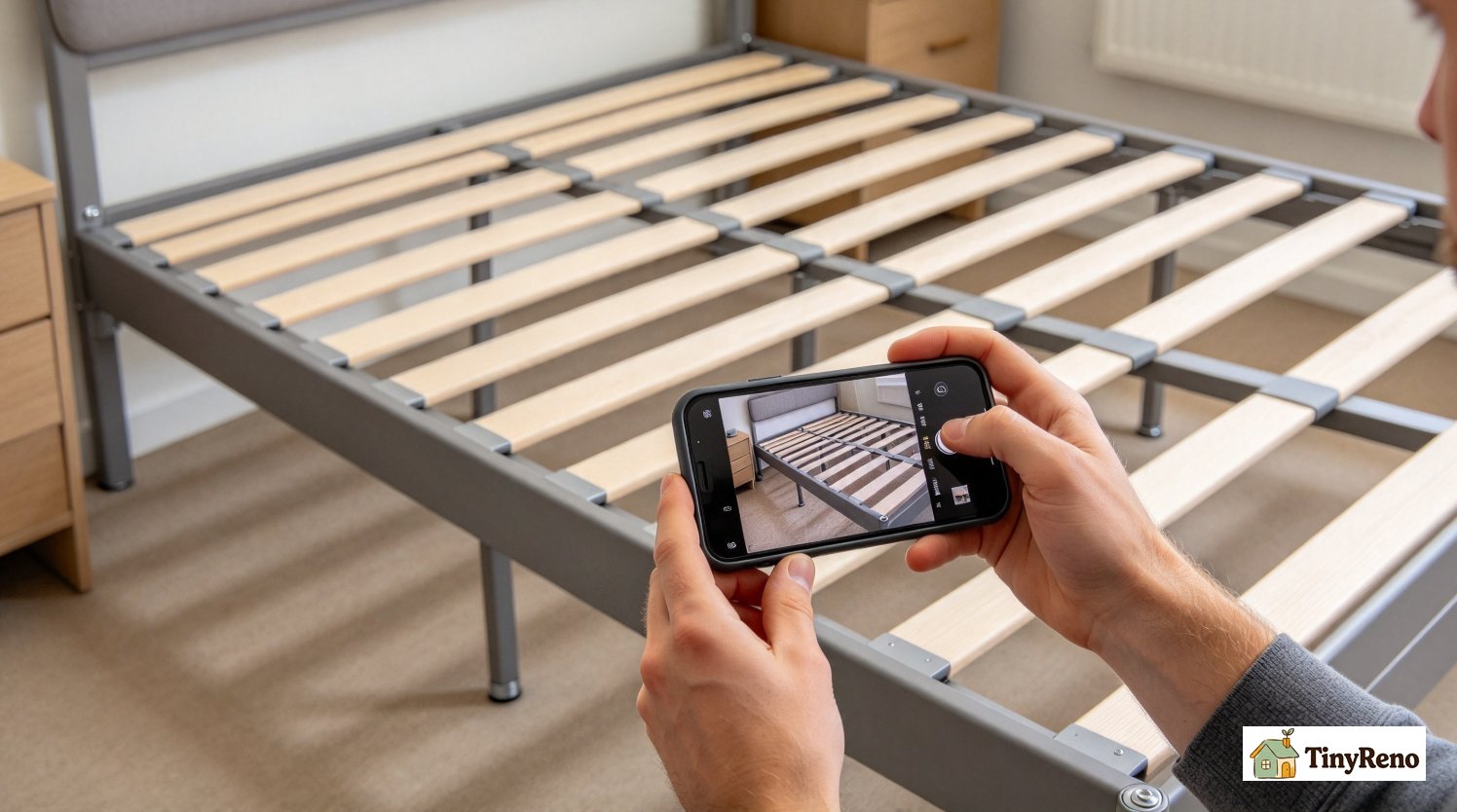 Identify where rust starts on a metal bed frame so you can tell surface corrosion from structural failure