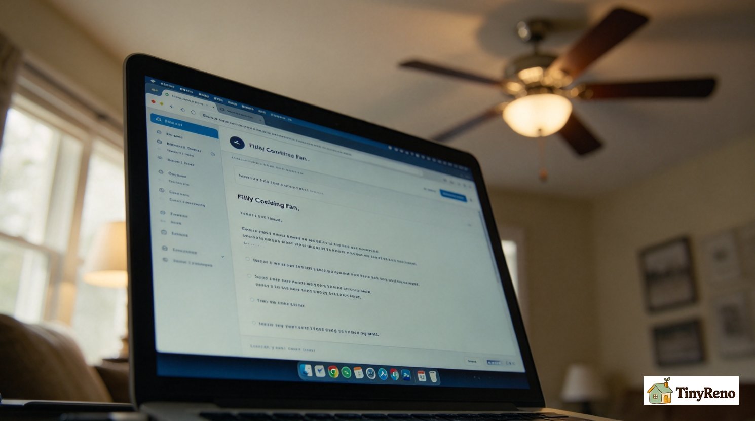Find out how to record and document a ceiling fan fault before you agree to pay for a repair