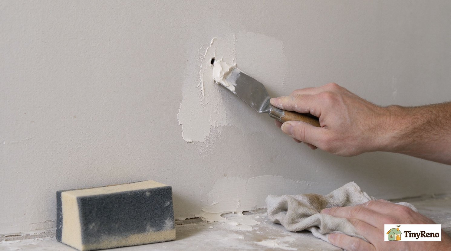 Find out how to measure a wall hole so you know whether it needs filler, a drywall patch, or nothing at all