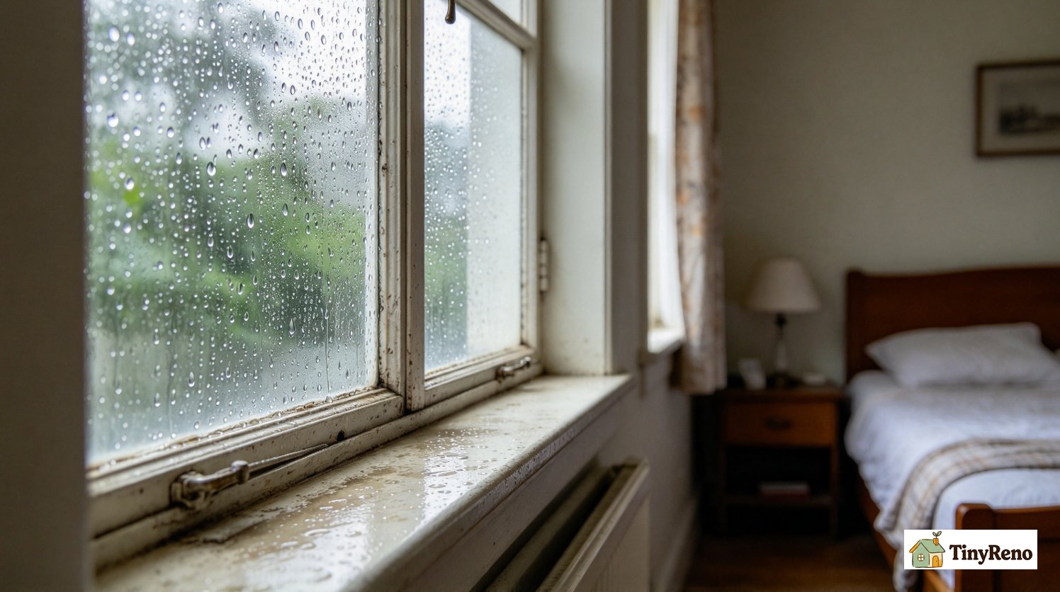 Identify where the mold is growing to work out what moisture source you are actually dealing with