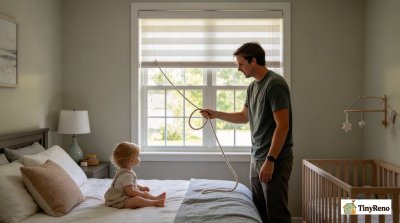 Blind Cord Apartment Renter Safety: The Loop You Can Make Without Drilling