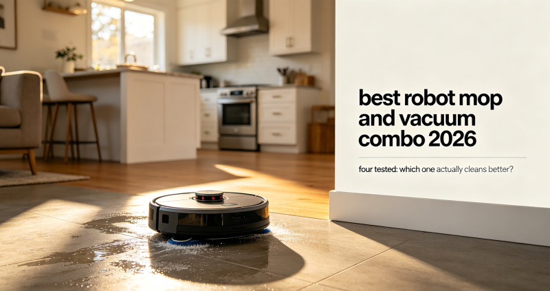 Best Robot Mop and Vacuum Combo 2026: 4 Models I Actually Used in 2 Apartments