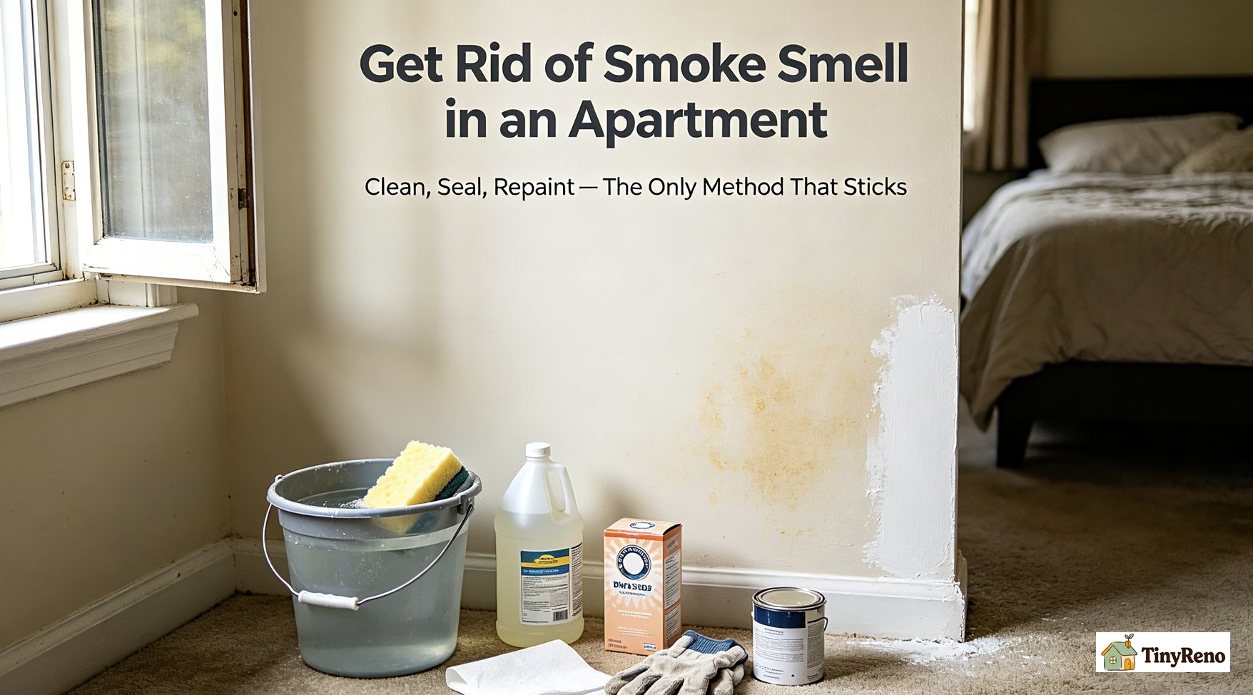 How I Got Rid of Cigarette Smell in My Rental (Without Painting the Whole Place)