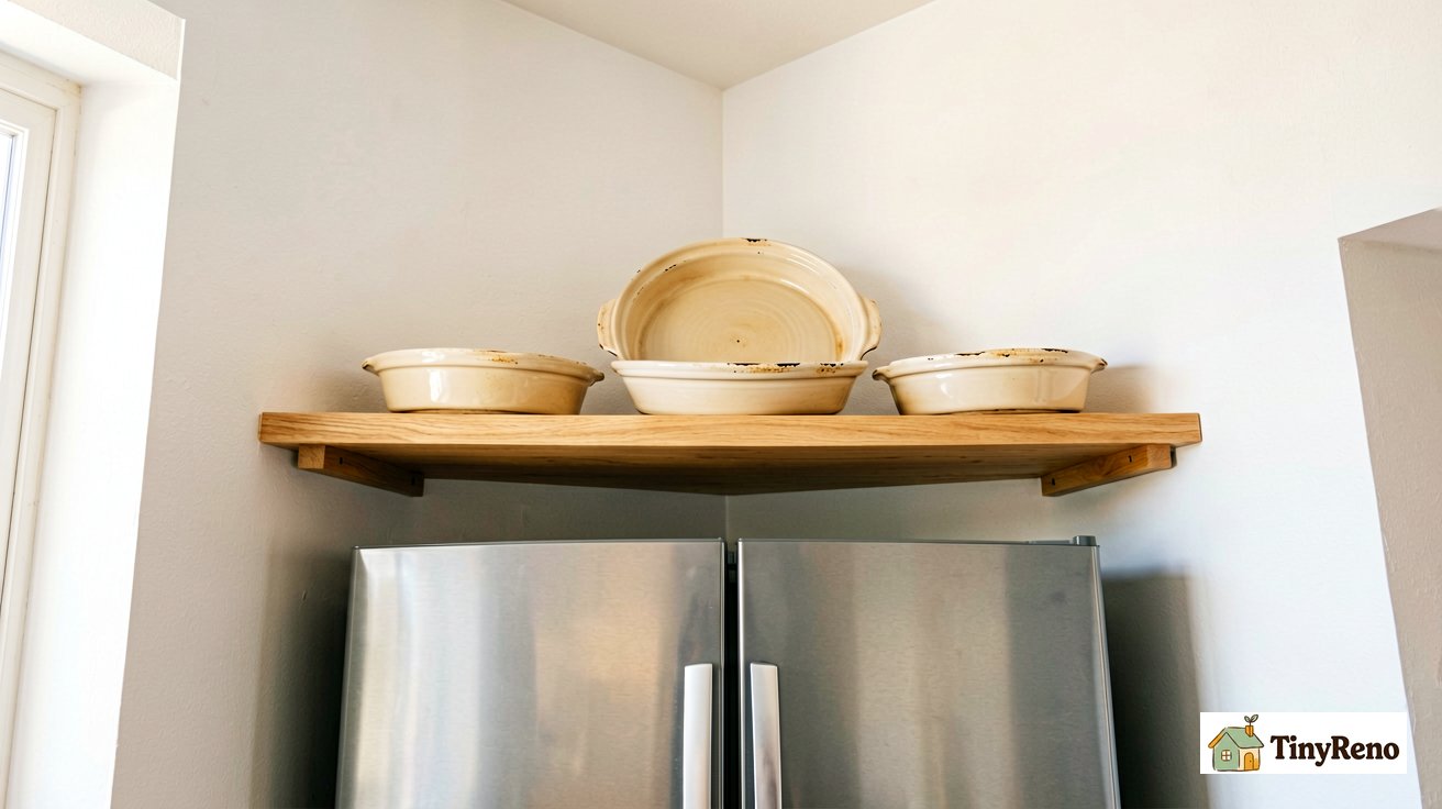 Above the Fridge: 8 Inches of Dead Zone, 9 Ways Renters Actually Use It