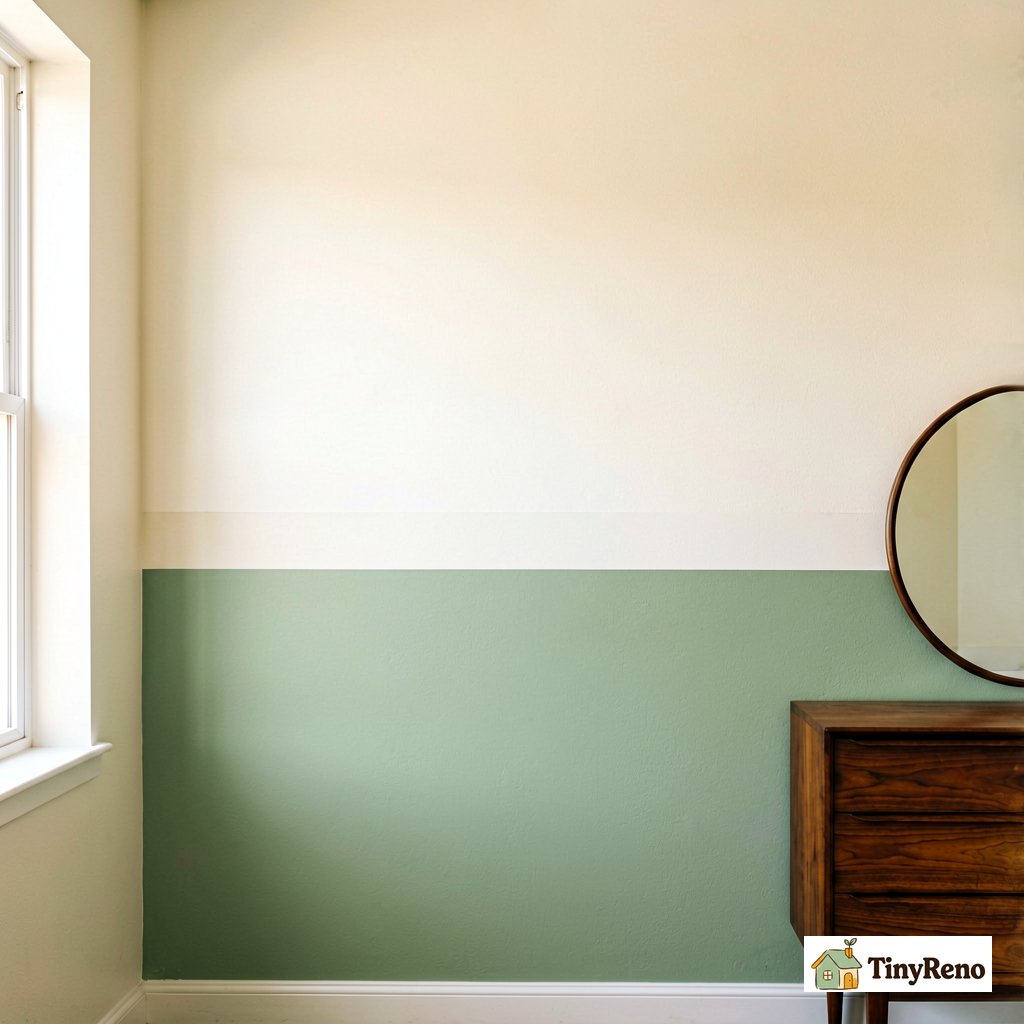 Two Colors in One Room: How to Paint a Half Wall Without the Line Looking Lopsided