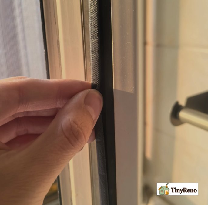 Replace the window frame seal ring